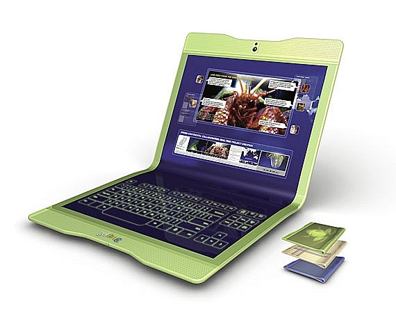 Gelfrog Netbook or Laptop Concept